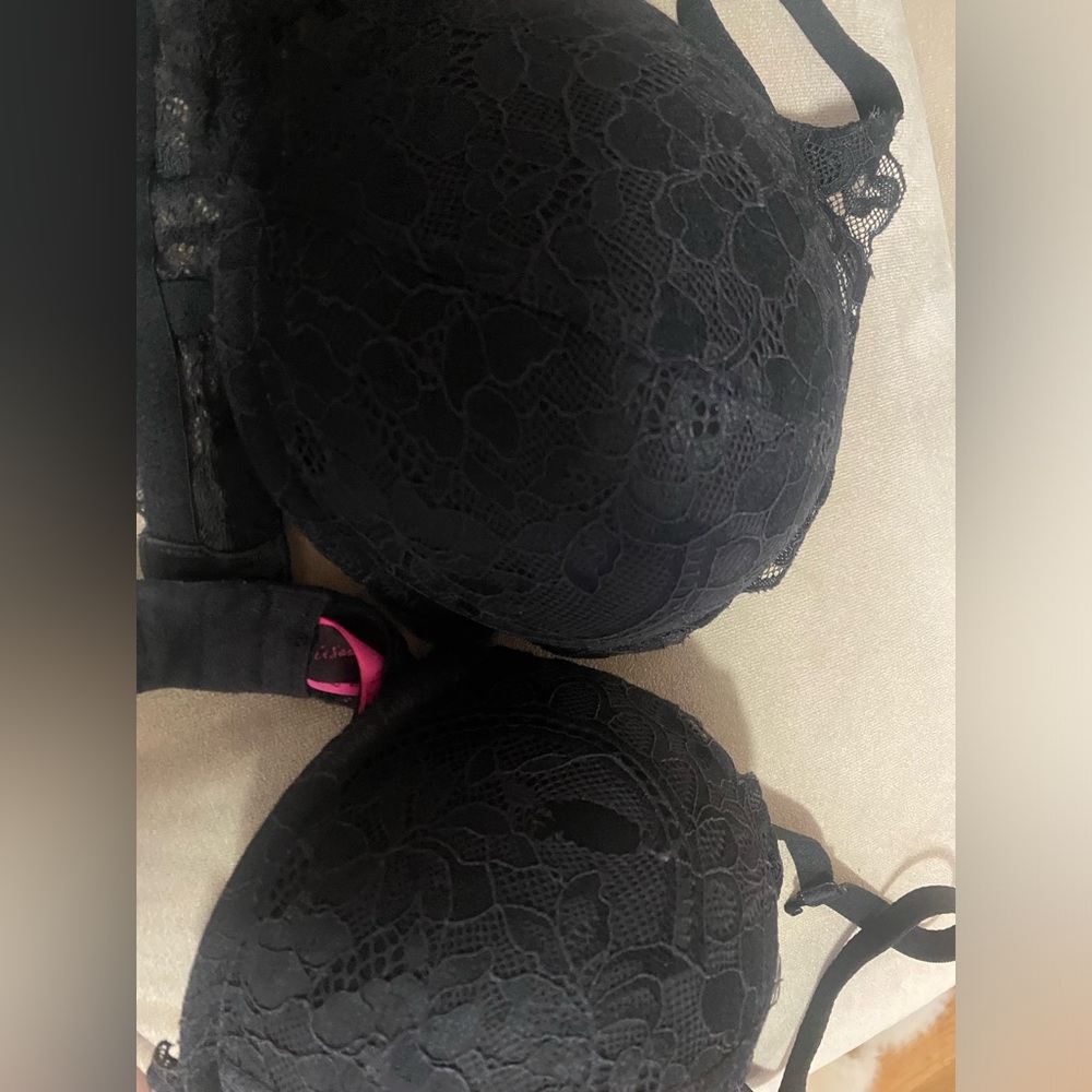 Hello sugar lace black bra B38